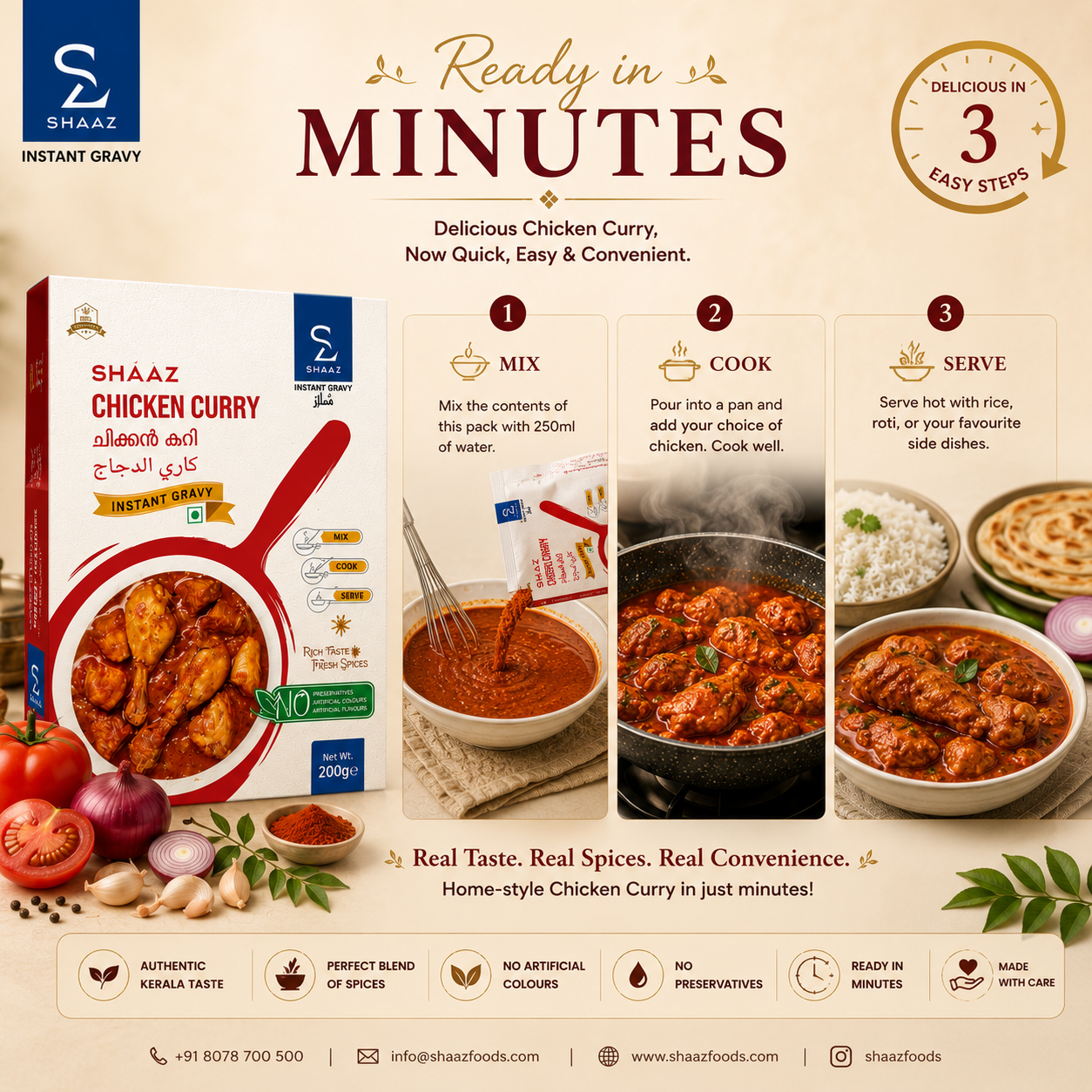 Chicken Curry Gravy Mix
